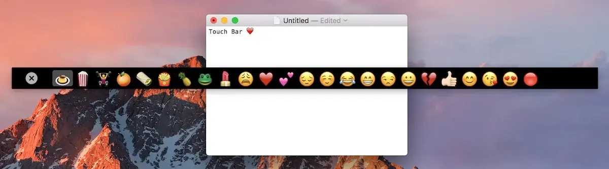 Une application pour tester la "Touch Bar" sur n'importe quel Mac