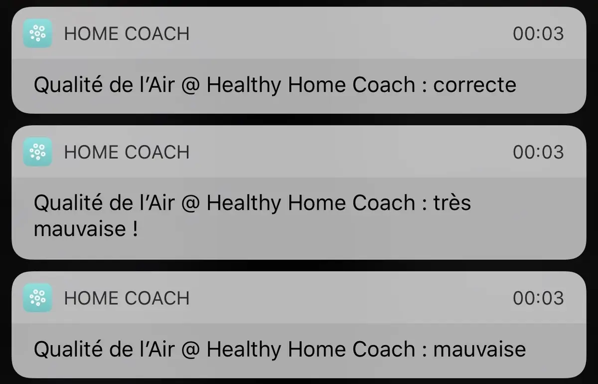 Test-express du Healthy Home Coach de Netatmo