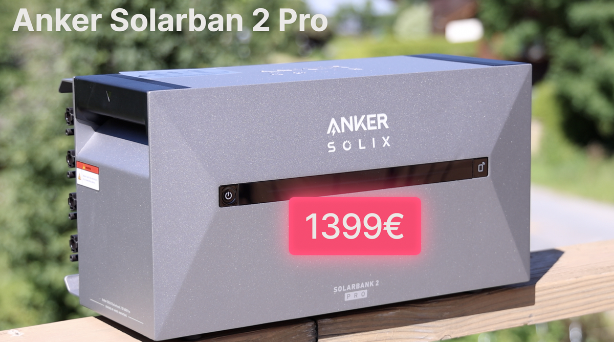 3 mois avec Anker Solix Solarbank 2 : le stockage solaire intelligent, limité par la réglementation