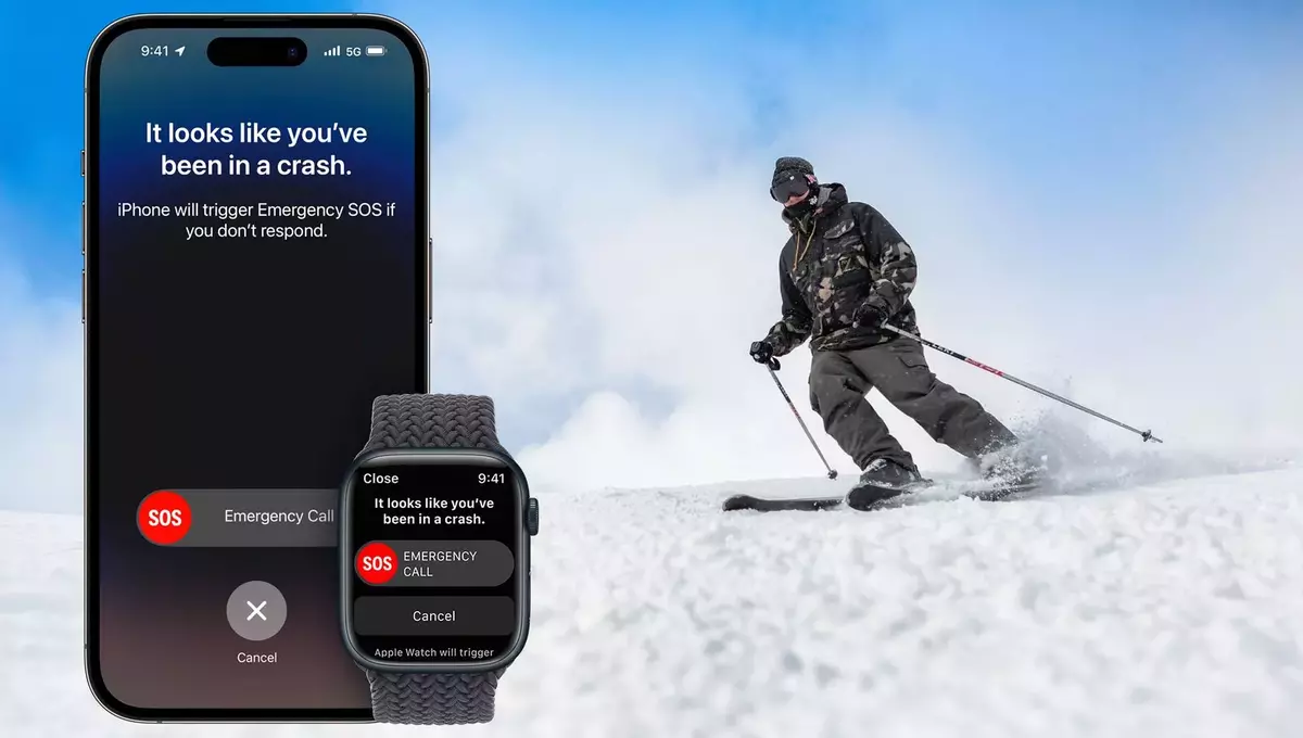 En Suisse aussi, les iPhone 14 encombrent les services d'urgence ! Ski, détection d'accident...