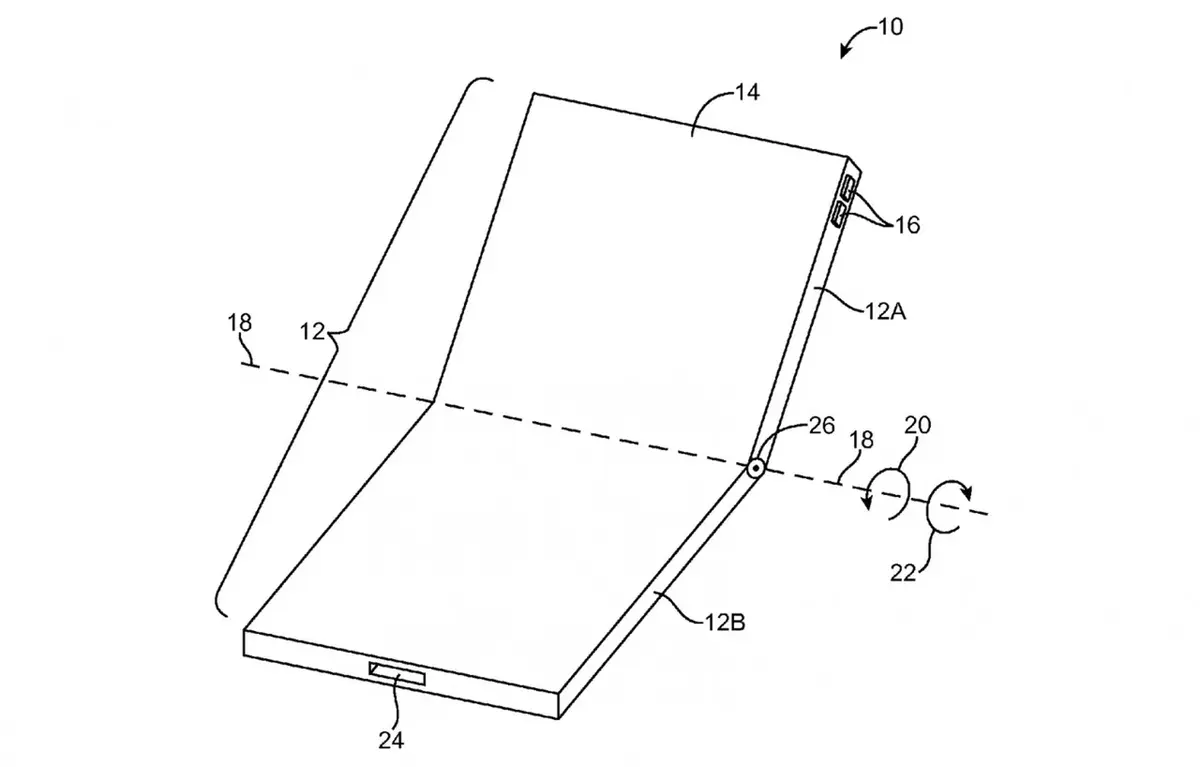 Apple a travaillé sur un iPhone à clapet