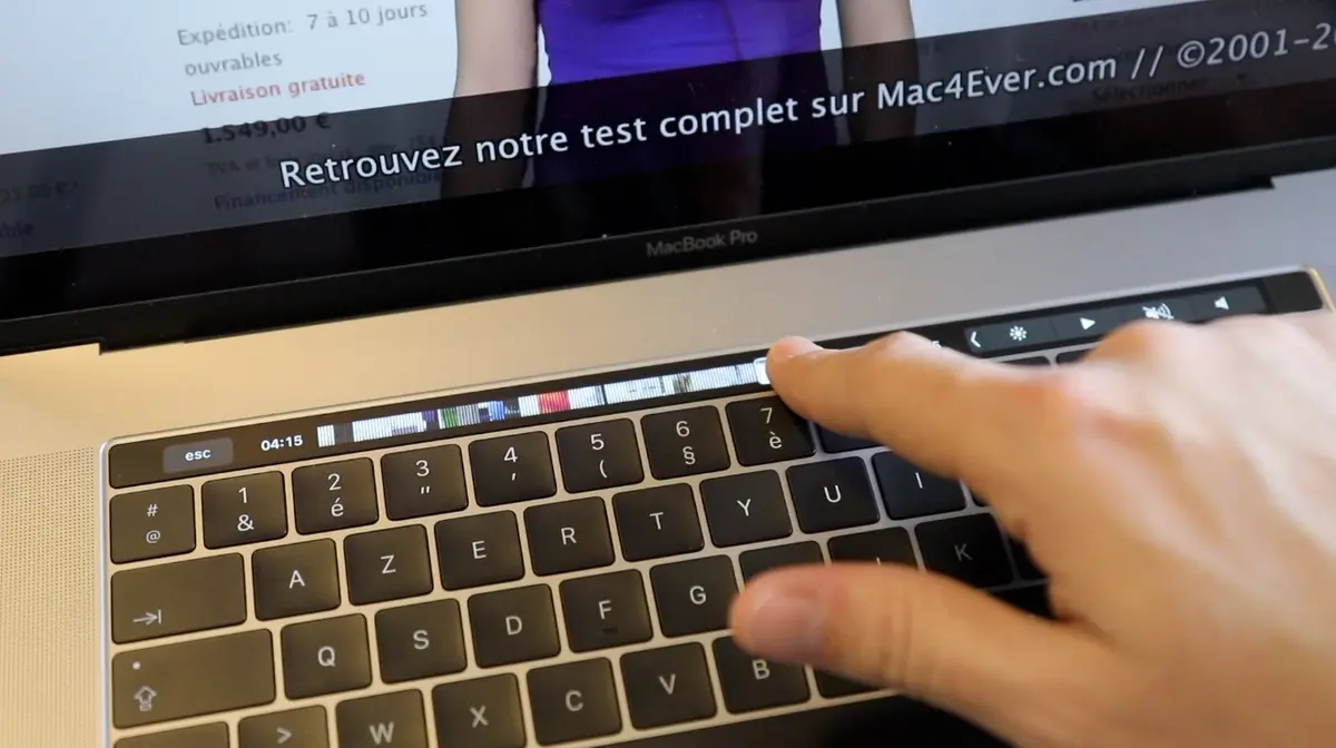 Test des MacBook Pro (fin 2016)