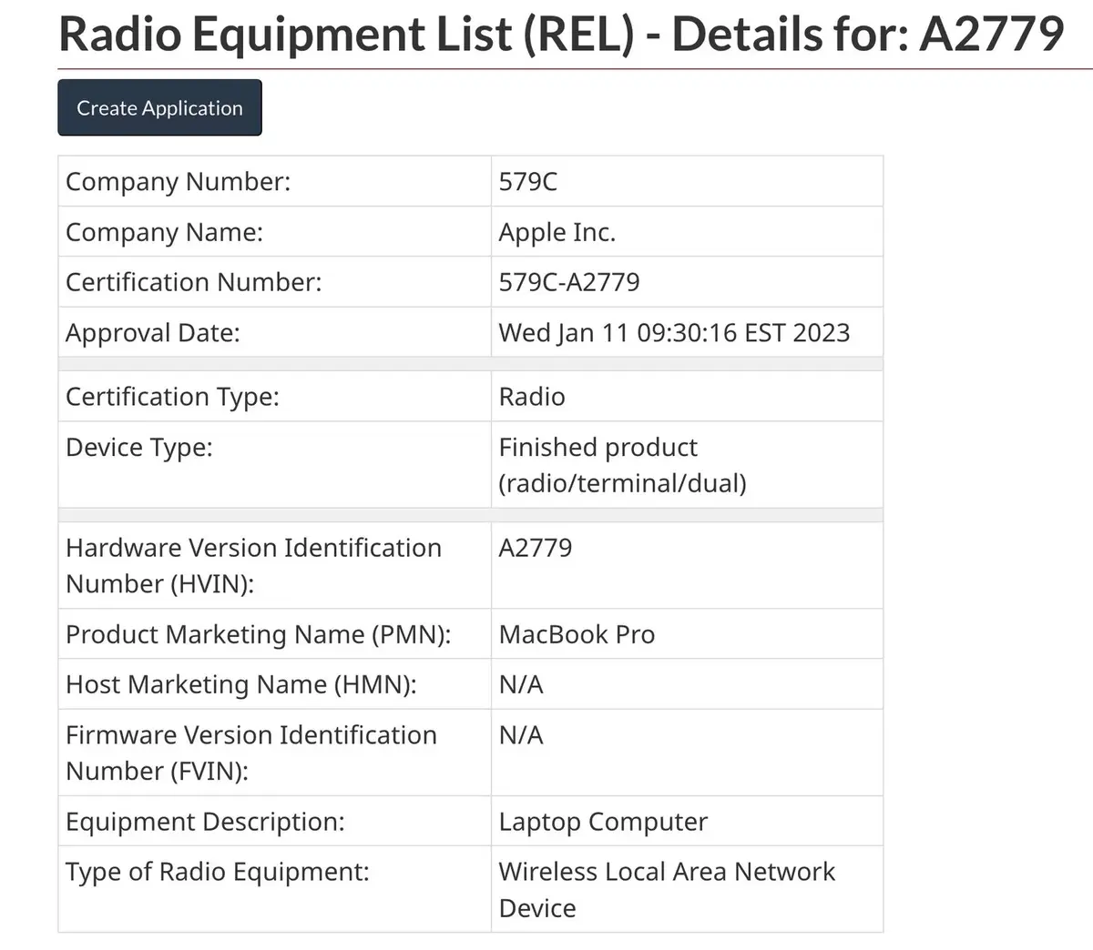 Tiens serait-ce le nouveau MacBook Pro 14/16 M2 (Wi-Fi 6E) ? (réponse demain ?)