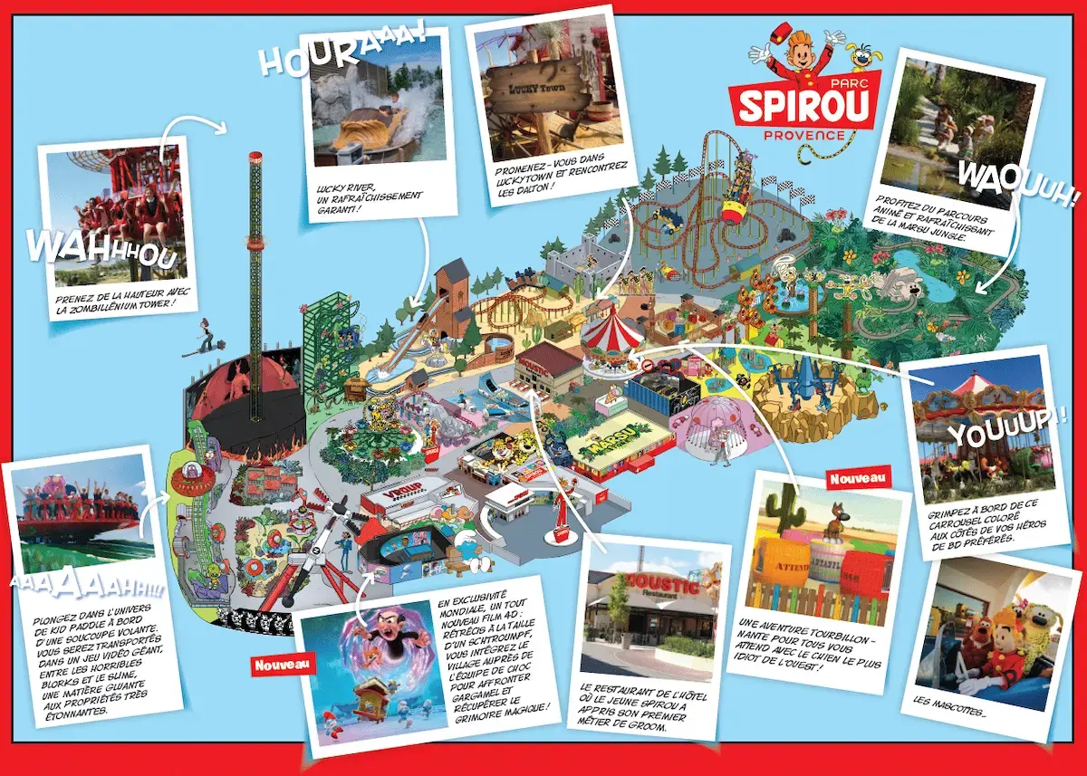 Nouveau parc d'attraction Naruto au Parc Spirou de Provence !