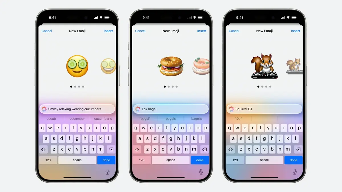 Genmojis iOS 18