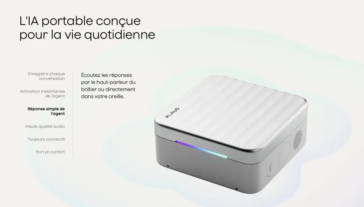 Plaud One&nbsp;: ces &eacute;couteurs IA veulent devenir votre secr&eacute;taire