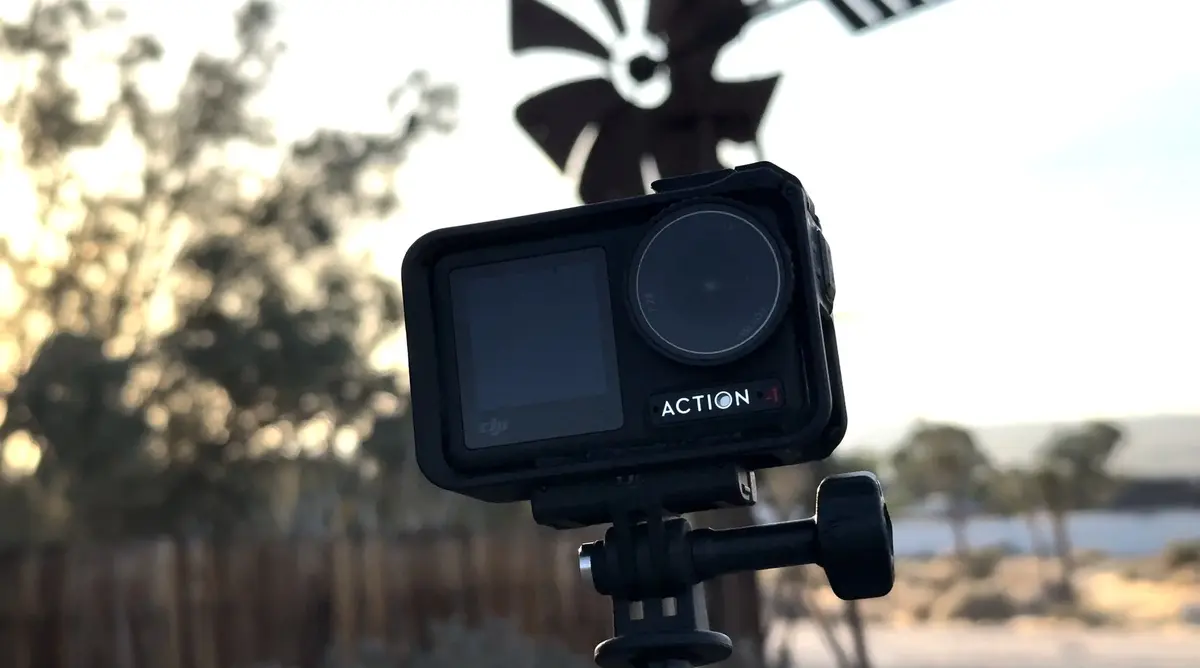 Test DJI Osmo Action 4 dans le Far West à 50 degrés ! (vidéo)