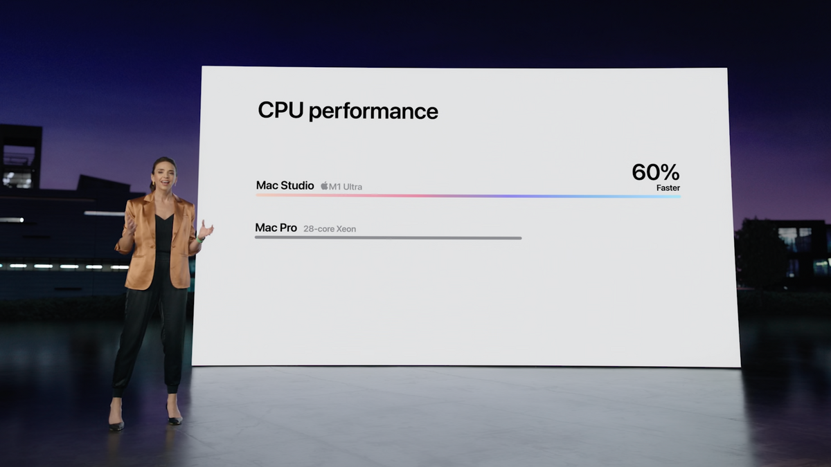 Apple présente le Mac Studio : M1 Ultra 20/64 cœurs (CPU/GPU), 128 Go RAM, dès 2299€, dispo le 18 mars