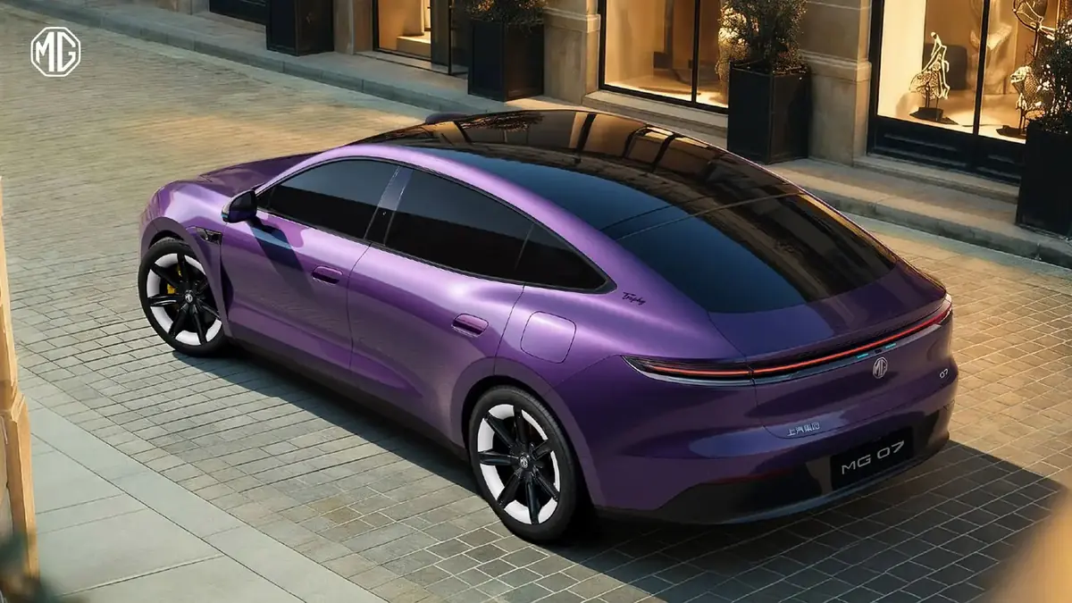 La MG 07 se d&eacute;voile en Chine