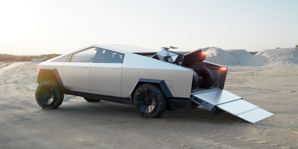 L'intérieur du Tesla Cybertruck a fuité ! (avec un volant inédit !)
