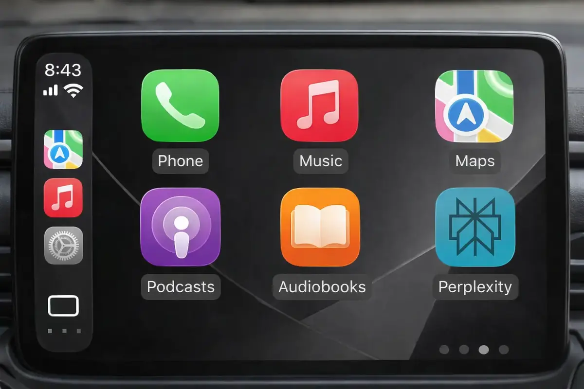 Perplexity CarPlay iOS 26.4