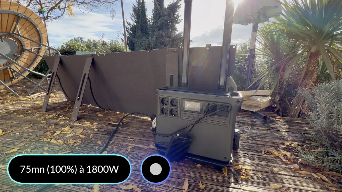 Test DJI Power 2000&nbsp;: cette batterie nomade peut m&ecirc;me charger... votre maison&nbsp;!