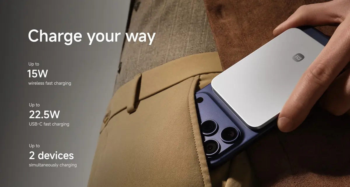 Xiaomi d&eacute;voile une magnifique batterie... MagSafe, pour iPhone