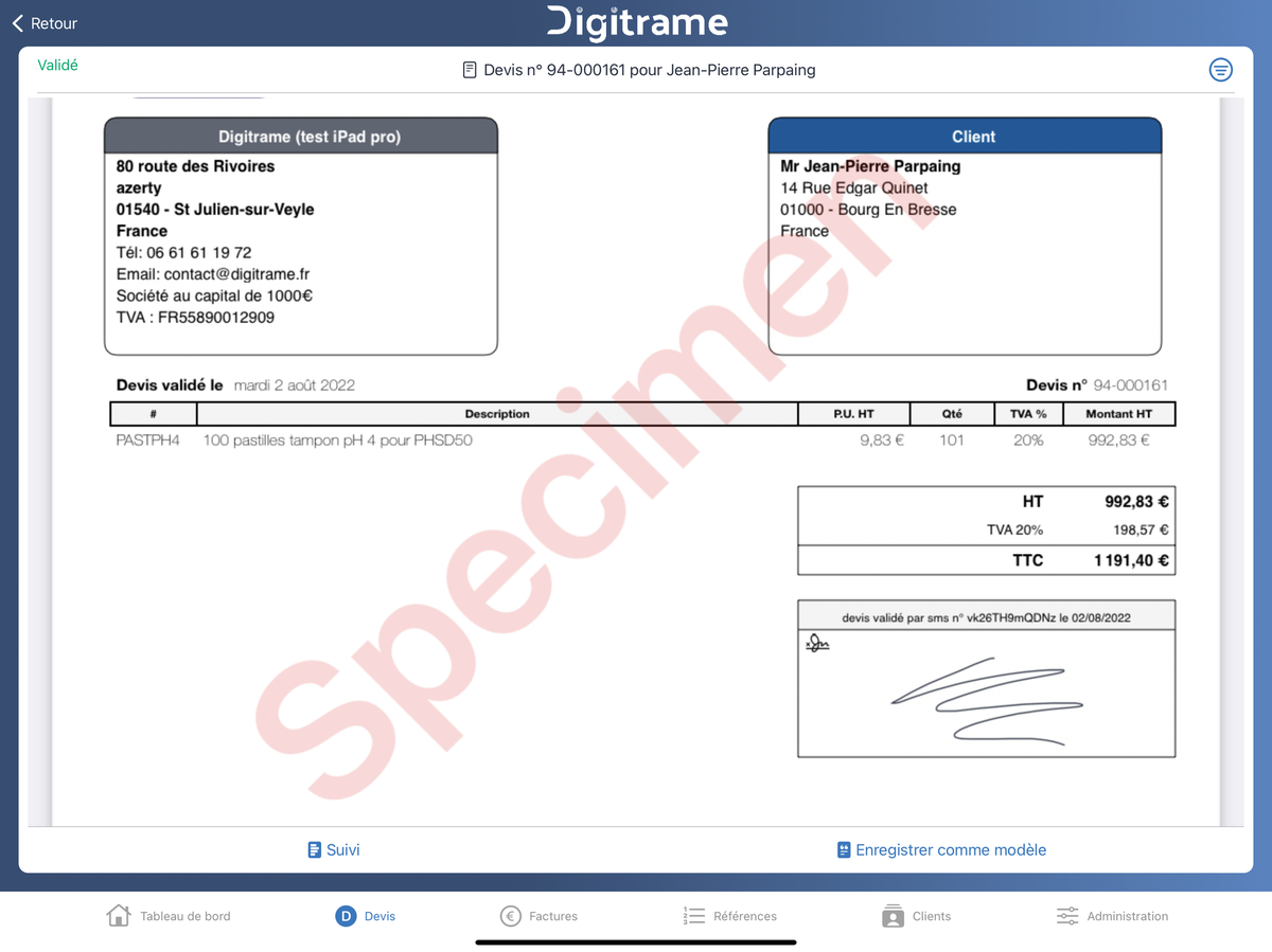 Booster votre gestion administrative avec Digitrame (Devis, factures...)