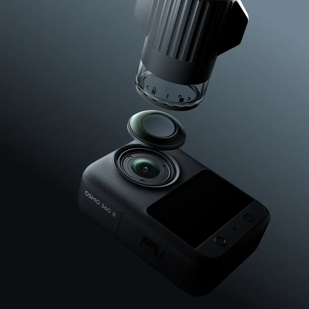 DJI d&eacute;gaine l'Osmo 360 II avec un capteur 1 pouce et de l'IA nocturne, pour d&eacute;tr&ocirc;ner Insta360