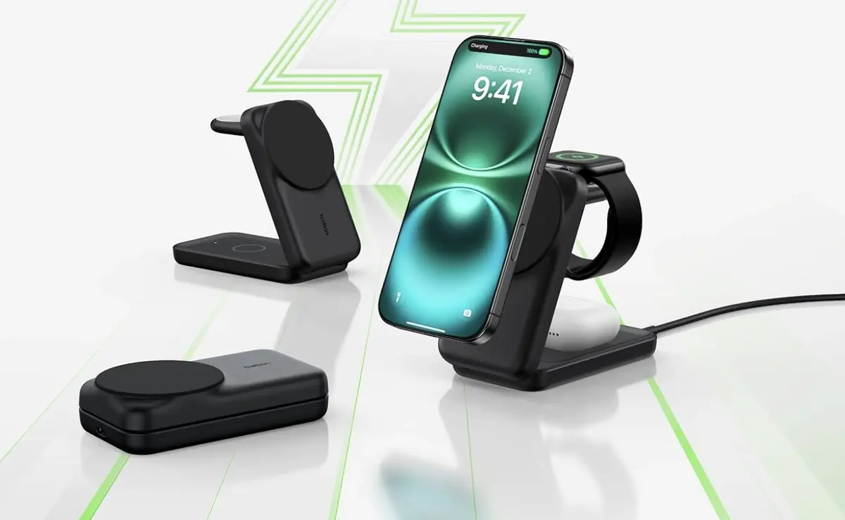 Chargeur iPhone 18 Pro Belkin AirPods Apple Watch promo pas cher prix le plus bas