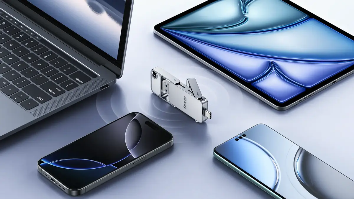 Ce mini SSD Lexar USB-C / USB-A fonctionnera sur TOUS vos appareils