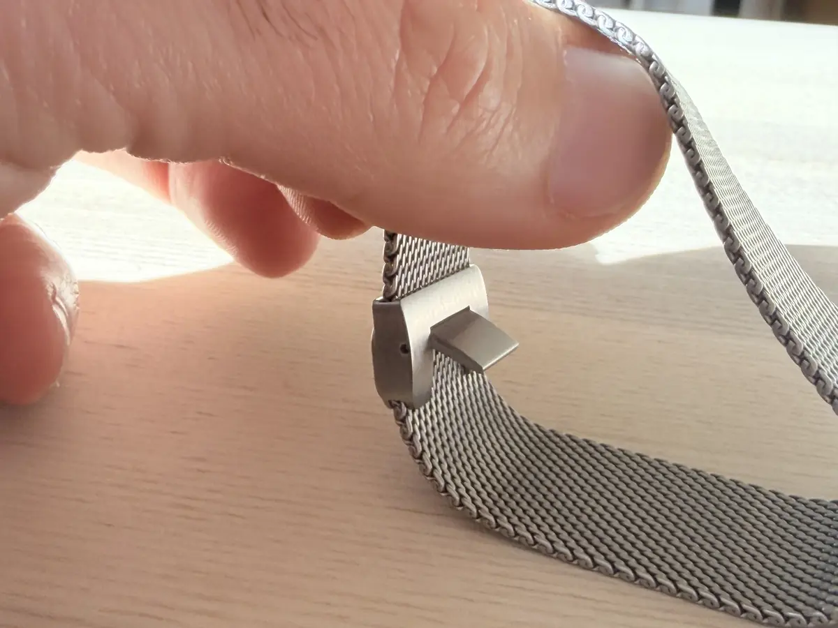 Test du bracelet Apple Watch KUXIU Titanium Silk