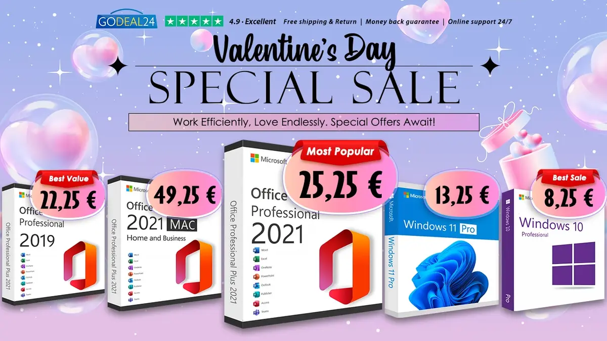 GoDeal24 Saint Valentin