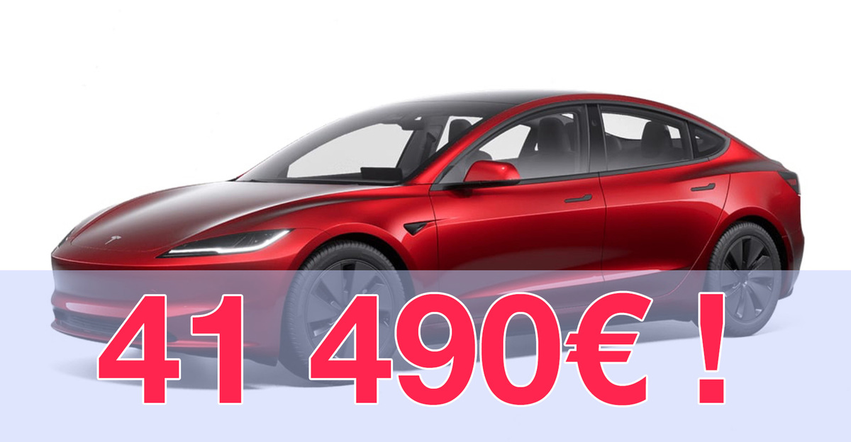 La Tesla Model 3 plus chère en Europe, BYD en embuscade