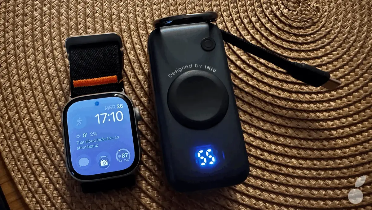 Apple Watch à plat ? Ces deux mini batteries vont vous sauver ! (Promo Black Friday)