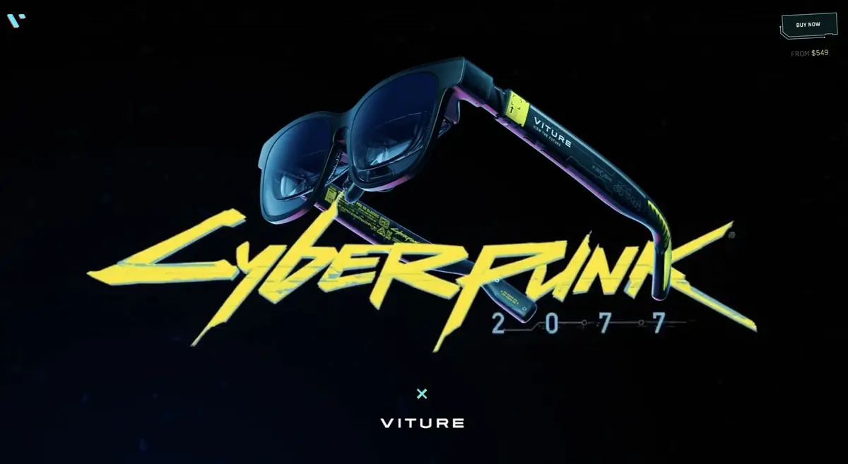 Viture dévoile des lunettes XR en édition limitée Cyberpunk 2077