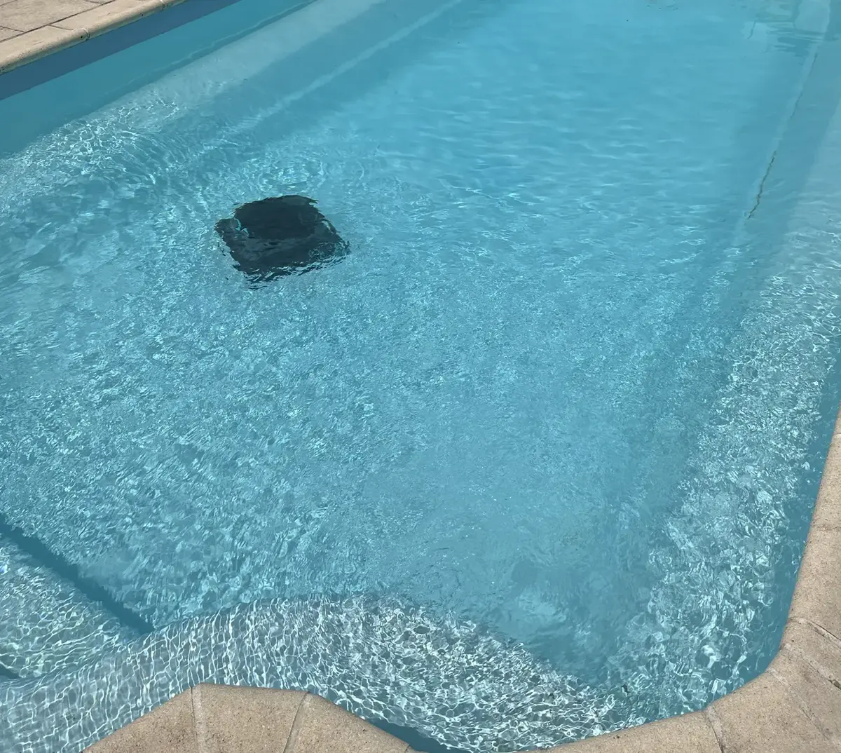 La seconde piscine de notre test