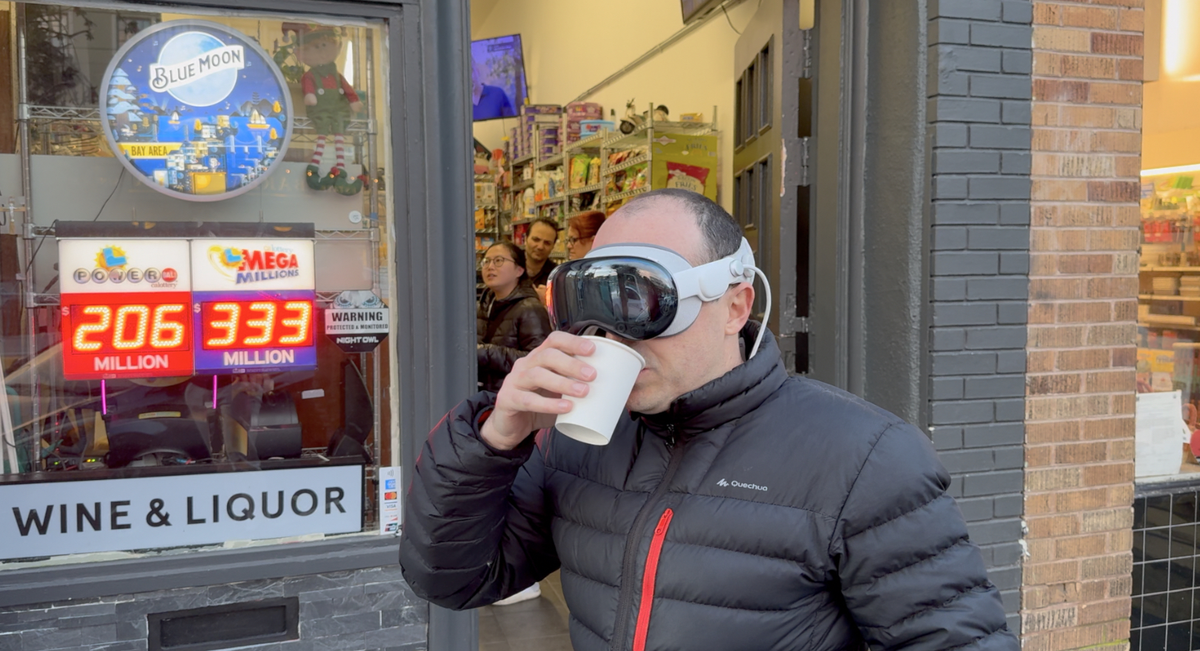 Test Apple Vision Pro en public, au bar, au volant : du buzz ou le futur en marche ?