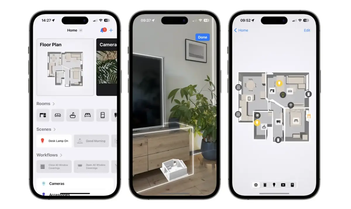 Controller for HomeKit plans pèces LiDAR