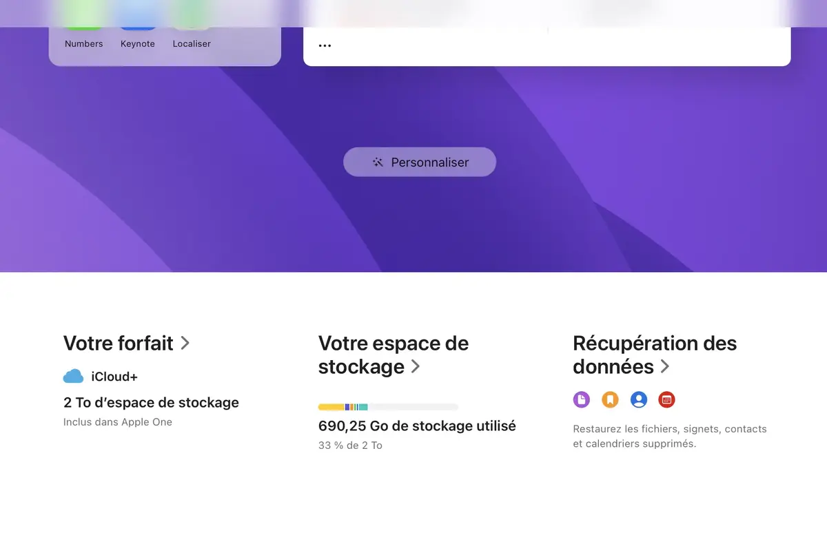 Toutes les nouveautés d’iCloud.com !