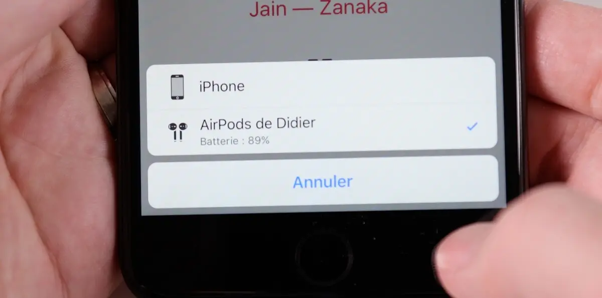 Test des AirPods