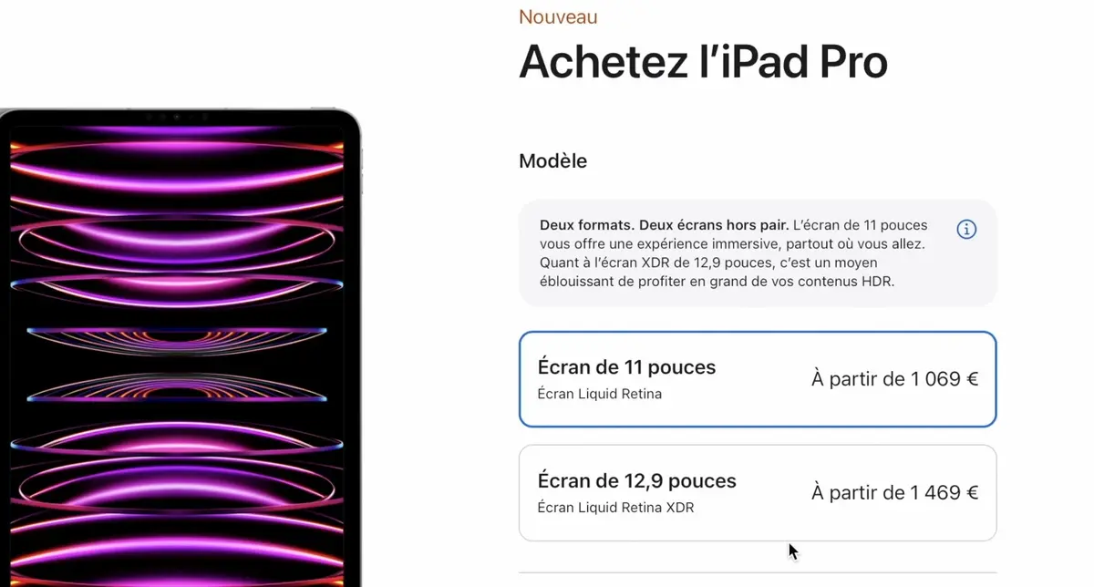 iPad Pro M2 - Le test 2023