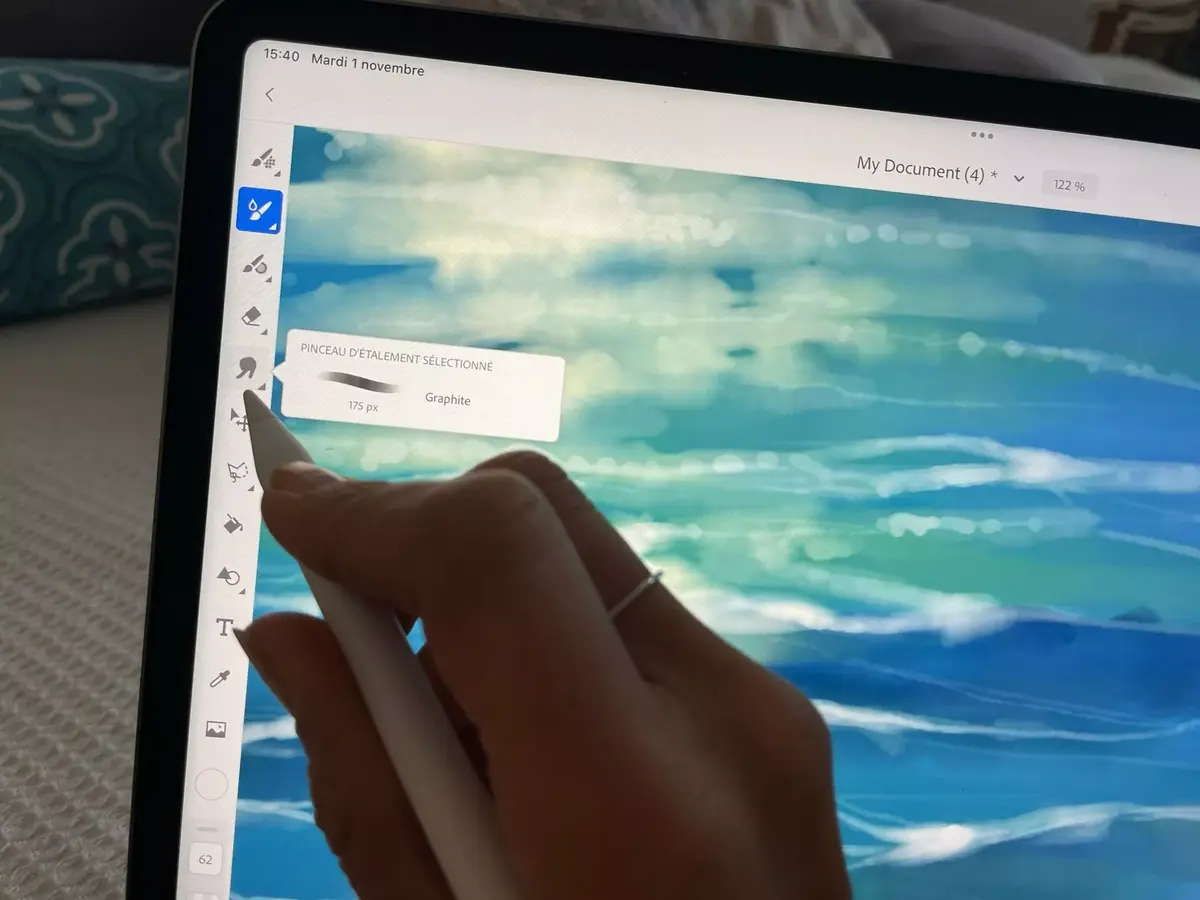 iPad Pro M2 : on a testé la fonction Survol de l'Apple Pencil