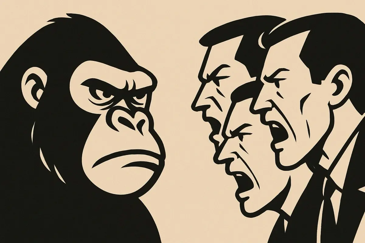 100 hommes peuvent-ils battre un gorille&nbsp;? Nous on va vous donner la bonne r&eacute;ponse&nbsp;!  