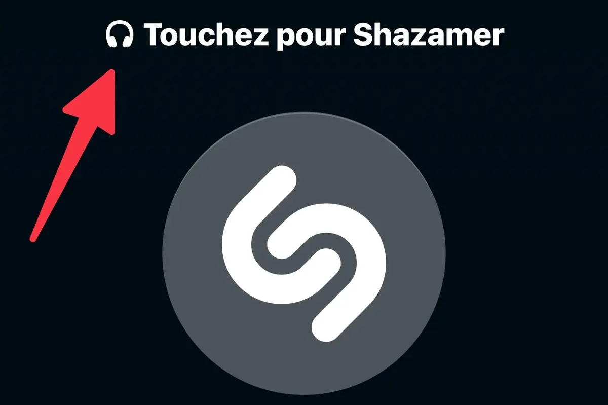 Shazam avec écouteurs casque