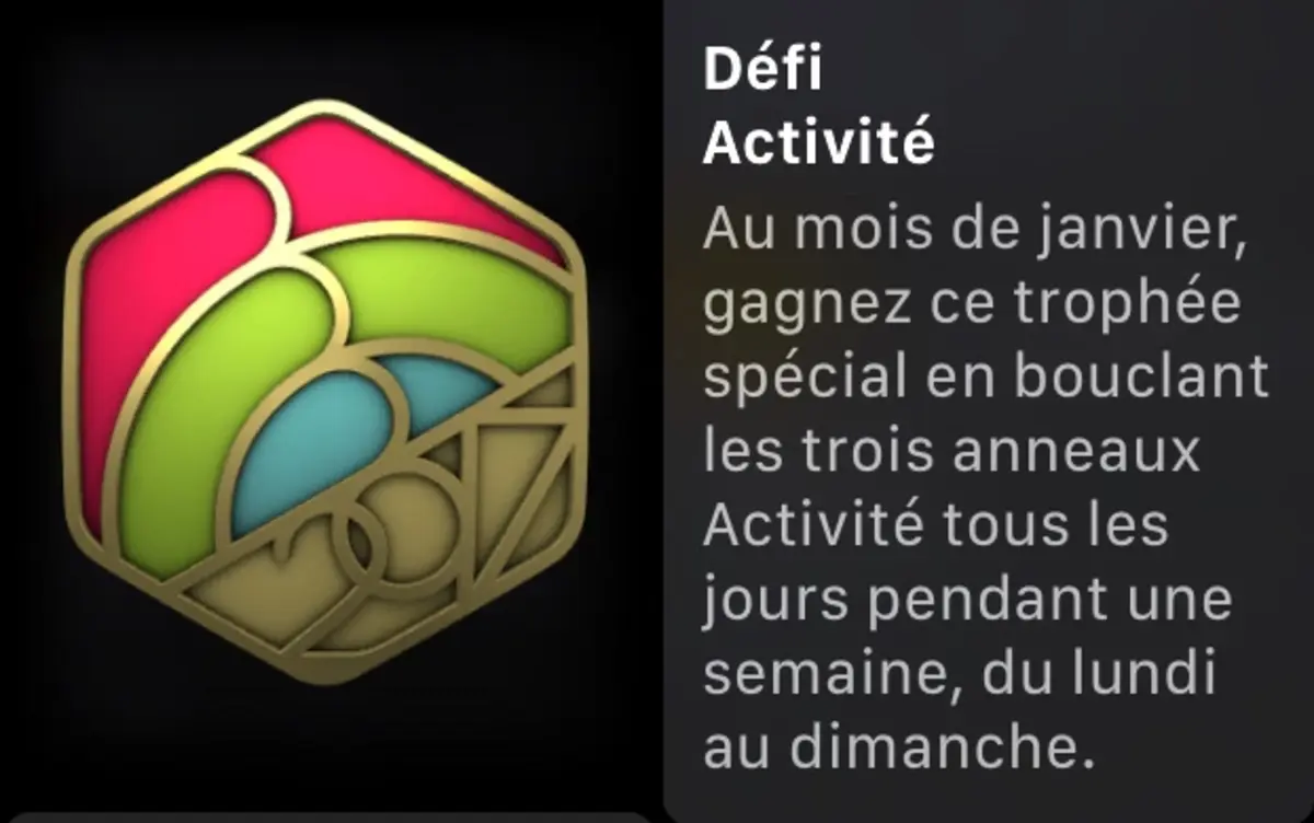Apple Watch: 新しい「年の始まり」トロフィーがフランスに到着しました!