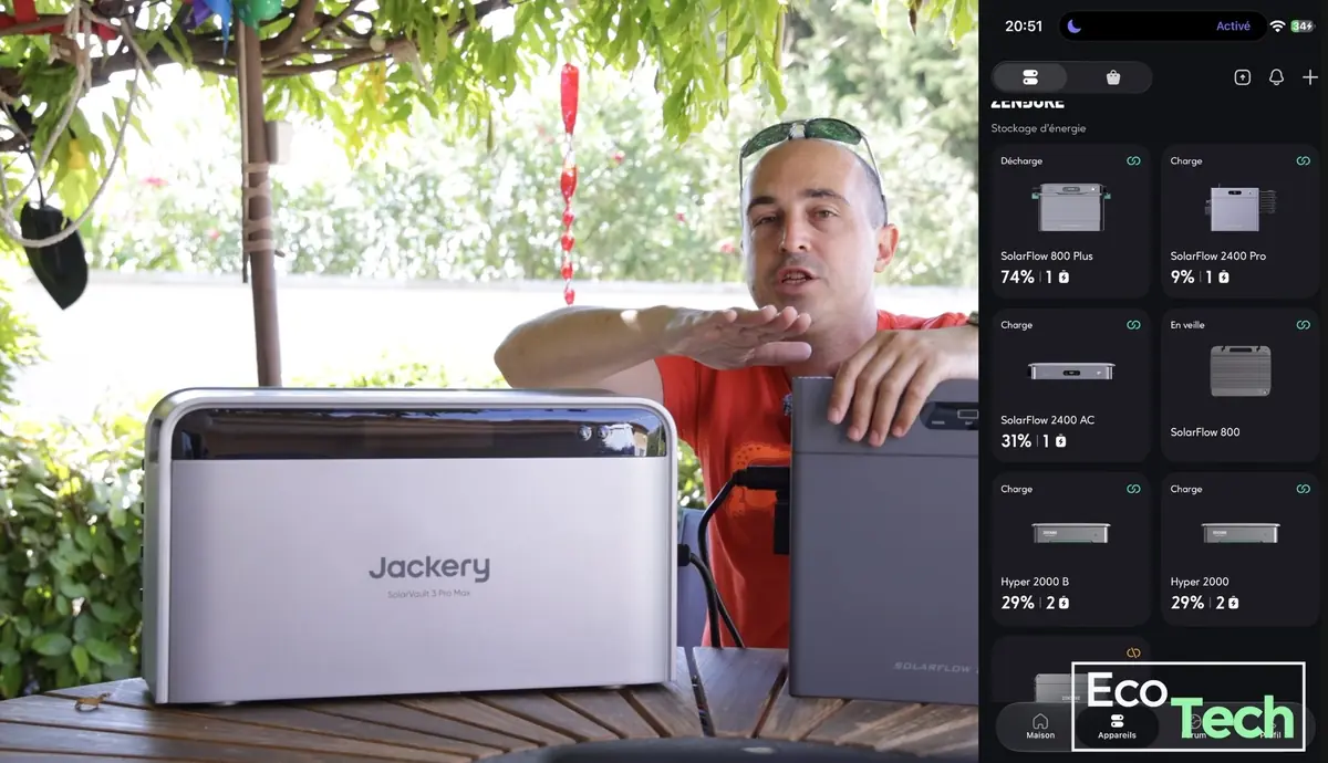 Jackery SolarVault 3 Pro Max vs Zendure SolarFlow 2400 Pro&nbsp;: la meilleure batterie solaire 2026&nbsp;?