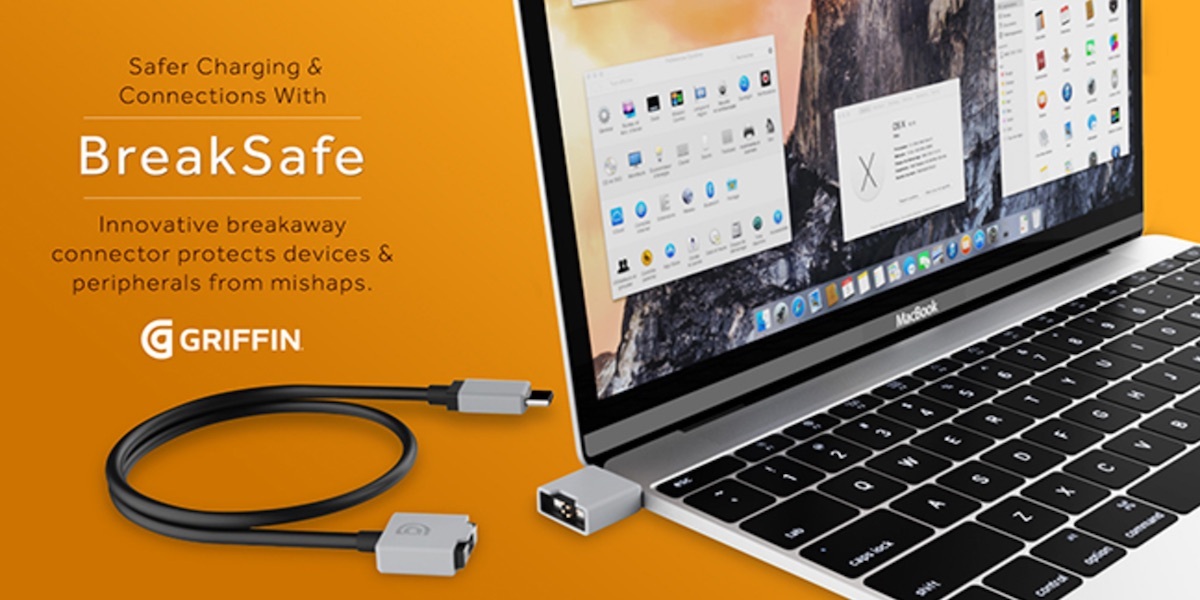 #CES : le MagSafe de Griffin prend en charge les 87W des nouveaux MacBook Pro