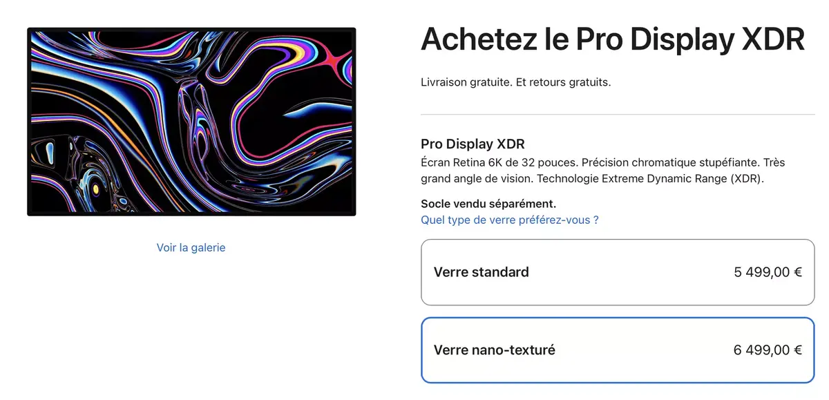 Une dalle anti-reflets en option pour l'iPad Pro (aussi fragile que sur le Studio Display ?)