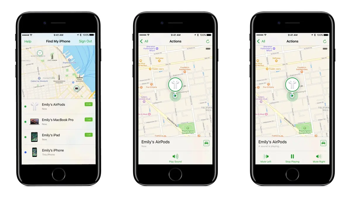 "Find My AirPods" (iOS 10.3) : comment ça marche ?