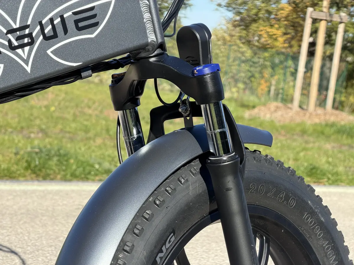 Les suspensions avant sont diablement efficaces