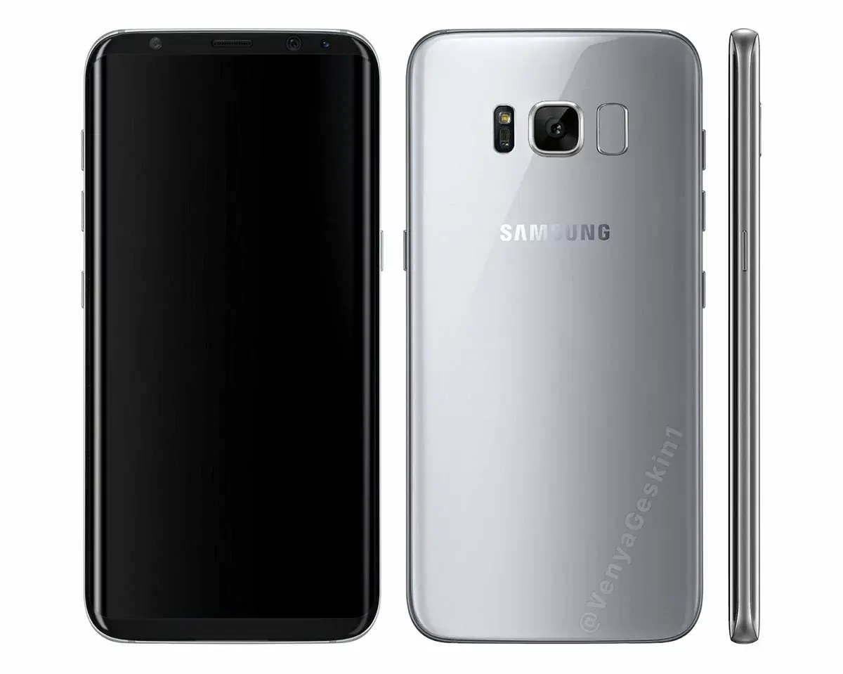 Galaxy S8 : un nouveau rendu (très propre) du futur smartphone-amiral de Samsung