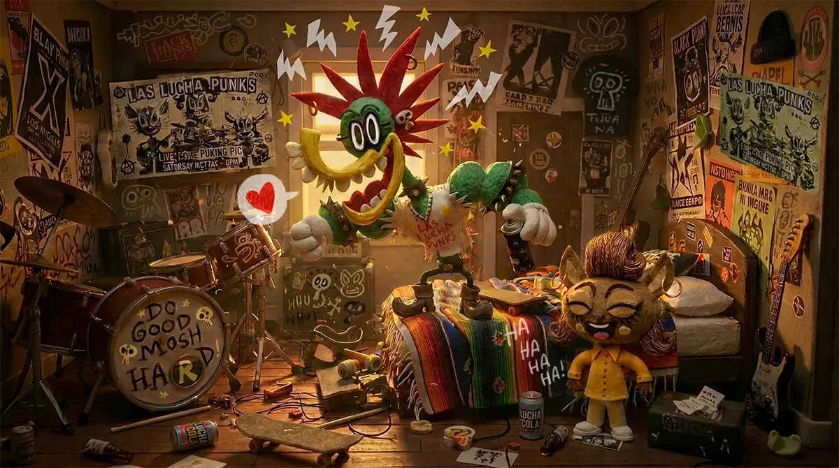 Punky Duck par Jorge Guti&eacute;rrez - Image Amazon MGM Studios