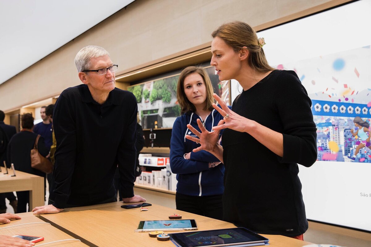 Tim Cook a essayé mon application éducative ! Témoignage de Marie Mérouze, de Marbotic