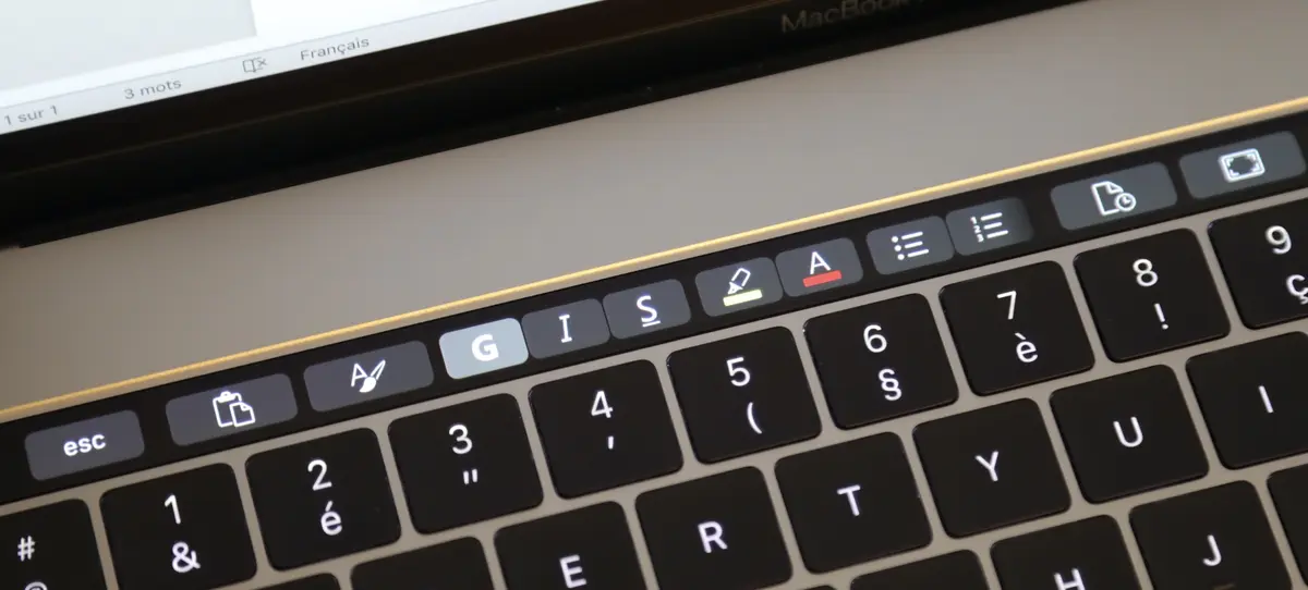 Office Mac : la prise en charge de la Touch Bar disponible pour tous