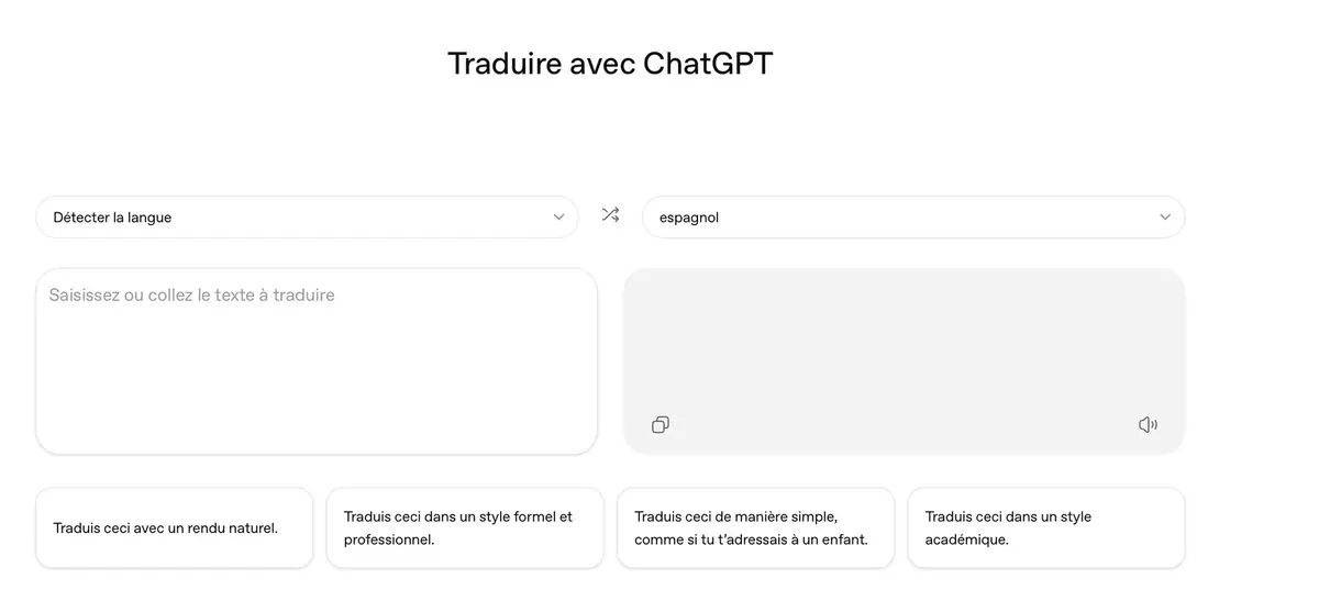 OpenAI lance ChatGPT Translate, un traducteur qui veut faire oublier Google et DeepL