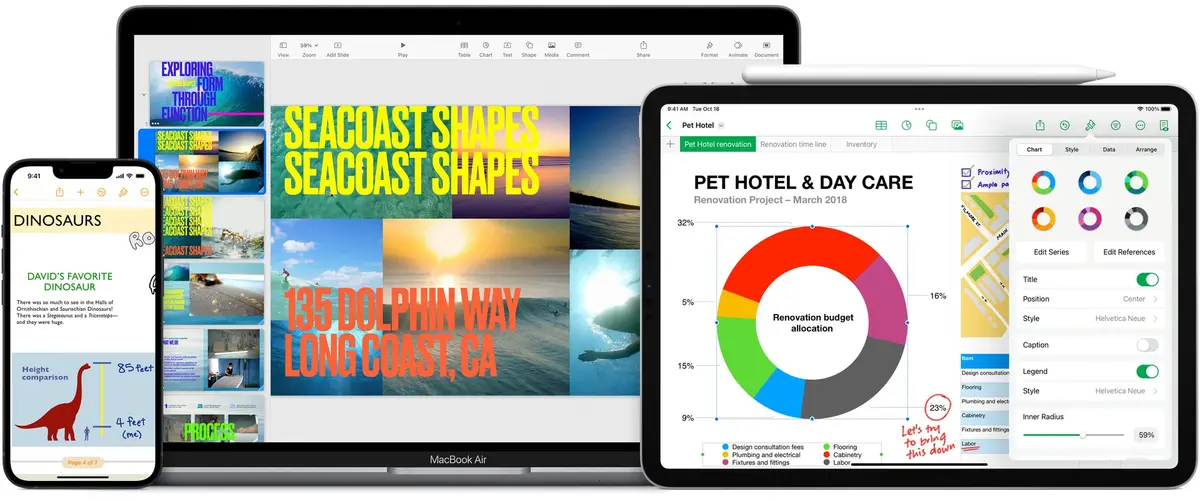 iWork évolue avec iOS 18 et iPadOS 18