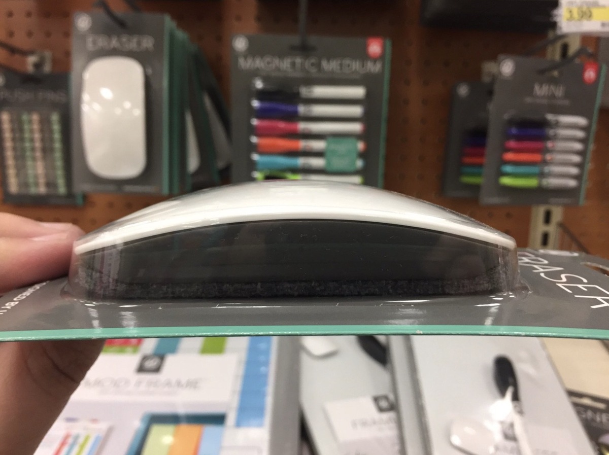 L'image du jour : quand un effaceur se prend pour une Magic Mouse