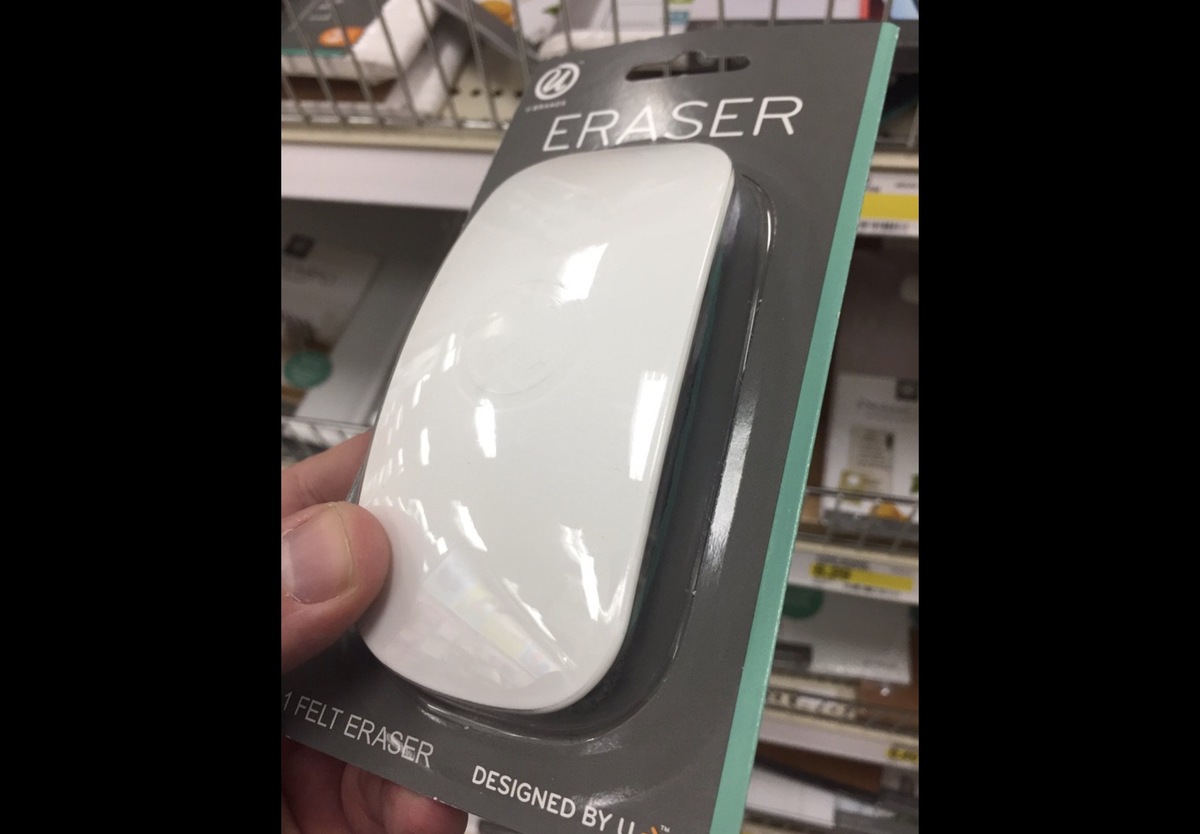 L'image du jour : quand un effaceur se prend pour une Magic Mouse