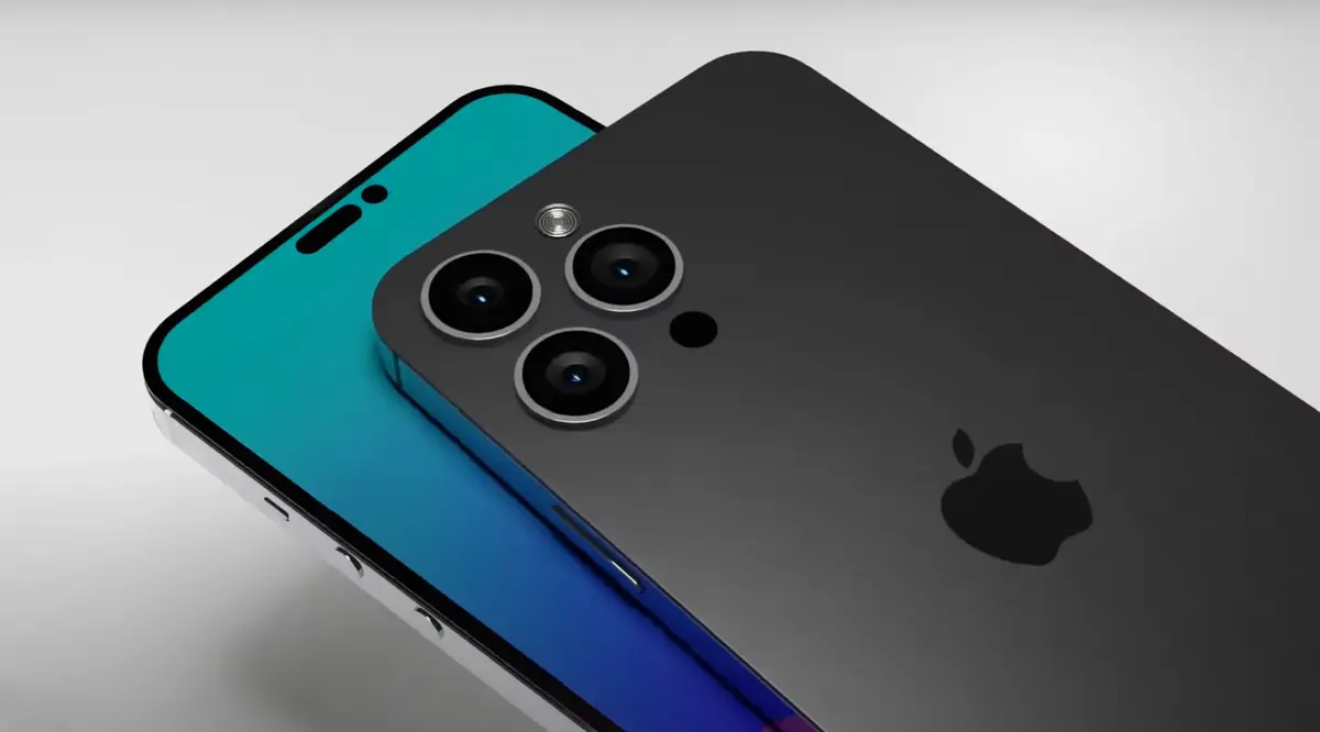 iPhone 14 Pro : un double-trou à la place de l'encoche ? (photo)